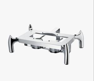 Luxury Stainless Steel Rectangular Chafer 8 Qt Food Warmer Serving Dish for Restaurant Banquet Use - Product Image 3