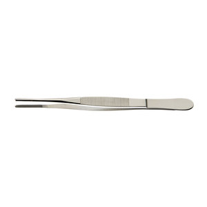 Pince chirurgicale manuelle droite TC DeBakey, forceps à pouce, 15 cm, pince vasculaire atraumatique, pointe de 1,5 mm, en acier inoxydable - Product Image 1