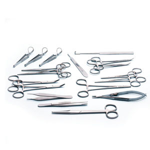 ชุดเครื่องมือผ่าตัดสัตว์สแตนเลส 18 ชิ้น ได้รับการรับรองมาตรฐาน CE ยี่ห้อ NEMAS CARE INTERNATIONAL รุ่น NMC-DES-0001 - Product Image 1