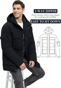 Blouson Bomber Homme Ample de Haute Qualité pour l'Automne, en Tissu Nylon et Laine Lavé Effet Vieilli, Style MA1 Fin, Veste de Vol Imperméable - Product Image 6