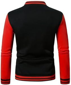 เสื้อแจ็คเก็ตวาร์ซิตี้ฤดูหนาวคุณภาพสูง FITME SPORTS สำหรับทุกเพศ ปักลายเชนิลล์ แขนผ้าไหม แบบกำหนดเองสำหรับเกมเบสบอล ด้านหน้ากันน้ำ - Product Image 1
