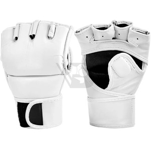Guantes de Boxeo MMA Profesionales sin Dedos, de Cuero Personalizado con Cierre de Cordones, Unisex, Gran Venta en Veekend Bazar - Product Image 2