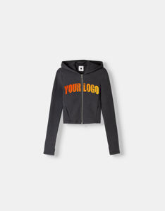 Sudadera con capucha Dirty Wash All Stars Dot para hombre y mujer, nueva colección otoño-invierno, top holgado, sudadera pesada brillante para parejas - Product Image 2