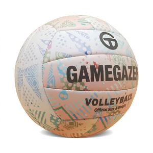 Balón de Voleibol GAMEGAZER MS-VB-1004, Talla 5, Peso 260-280G, Circunferencia 650-670MM, Cosido a Máquina, Cuero PVC Luminoso - Product Image 2