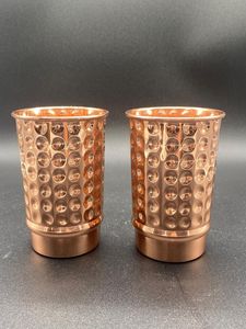 Verres en cuivre au design minimaliste, fabricant et fournisseur en gros, logo personnalisé, export, vaisselle réutilisable et durable - Product Image 3