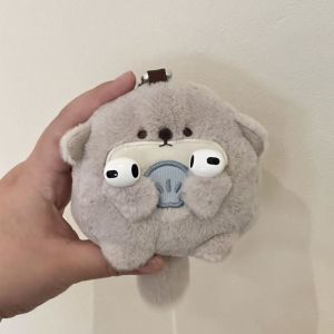 Porte-monnaie et étui pour <span class=keywords><strong>AirPods</strong></span> en forme de gâteau de dessin animé pour enfant, avec rangement - Product Image 6