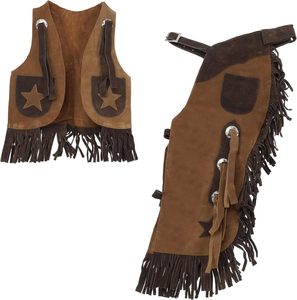 Pantalones de Cuero Premium Estilo Western para Montar a Caballo, Duraderos y Cómodos, Ajuste Ajustable, Hechos a Mano para Equitación y Rodeo - Product Image 1