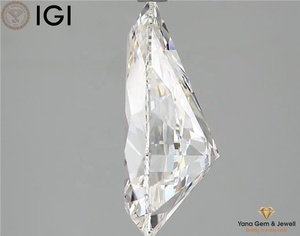 Diamante Cultivado en Laboratorio CVD de Alta Calidad, Corte Pera de 5.01 Quilates, Color G, Claridad VVS2, con Certificado IGI para Joyería Personalizada - Product Image 4