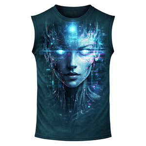 Camiseta Deportiva sin Mangas para Hombre, Transpirable, Ecológica, de Secado Rápido, Tejido Jersey de 220g, Diseñada para Ejercicio, Sesiones de Gimnasio y Entrenamiento - Product Image 6