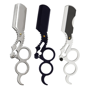 Juego Profesional de 3 Rasuradoras de Anillo para Dedos, Acero Inoxidable, Depilación Facial, Empaque Personalizado, Bajo MOQ, Rasuradora de Anillo para Uso en Salón - Product Image 1