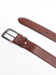 Cinturón de Vestir Formal Personalizado de Lujo para Hombre, Hebilla OEM de Aleación, Cuero Genuino, Opciones de Venta al Por Mayor - Product Image 3