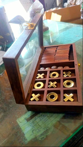 Juego de dominó de madera de seis tamaños dobles, caja de almacenamiento de madera decorativa para Navidad, juego durante todo el año, carteles de pared artesanales de madera hechos a mano - Product Image 5