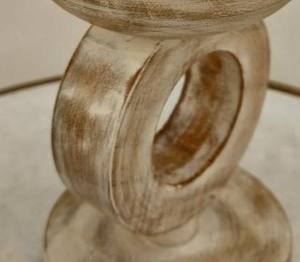 Encensoir en bois blanchi en gros, design géométrique de luxe, moderne et rustique, pour la maison et le bureau - Product Image 5