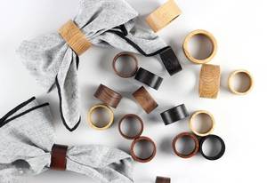 Anillo de Servilleta de Metal de Primera Calidad con Incrustaciones de Madreperla, Decoración para Mesa de Comedor, Decoración para Bodas, Decoración para el Hogar, Anillo de Servilleta Hecho a Mano al Mejor Precio - Product Image 2