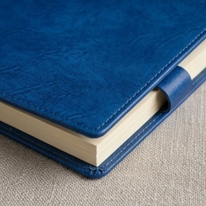 Carnet A5 en cuir PU avec rabat à bouton, organisateur professionnel multicolore avec logo personnalisé pour l'écriture au bureau - Product Image 5