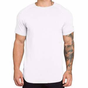 Ropa Deportiva de Gimnasio de Alta Calidad con Logotipo Personalizado, Camiseta Deportiva de Manga Corta para Hombre - Product Image 3