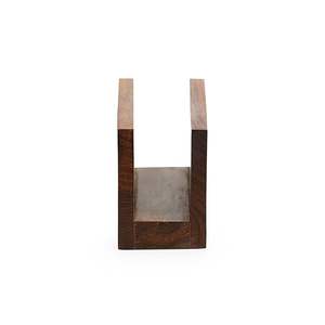 Élégant porte-mouchoirs en bois, parfait pour organiser les serviettes, dimensions 5,5 x 2,5 x 3,5 pouces, en bois naturel fait main pour table. - Product Image 4