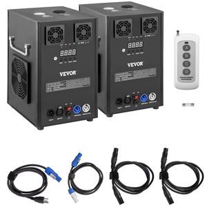 Macchina per Effetti Speciali da Palco 400W, 2 Pezzi, Controllo DMX Intelligente, Impressionante Attrezzatura per Spettacoli - Product Image 1