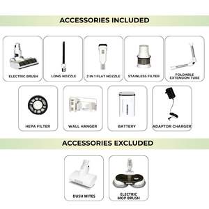 Aspirateur balai sans fil BLDC 400W de haute qualité, aspiration puissante 28KPa, LED intelligente, multi-cyclone - Product Image 4