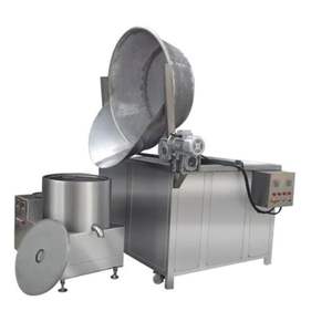 เครื่องทอดไฟฟ้าอัตโนมัติเกรดเชิงพาณิชย์ สแตนเลส |   เครื่องทอดขนมขบเคี้ยวนามคีนสำหรับการแปรรูปอาหาร - Product Image 1