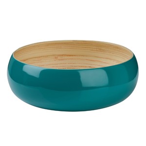 Ensemble de 3 bols en bambou tissé, naturels, fabriqués à la main au Vietnam, bols écologiques pour servir, mélanger les aliments et les salades - Product Image 4