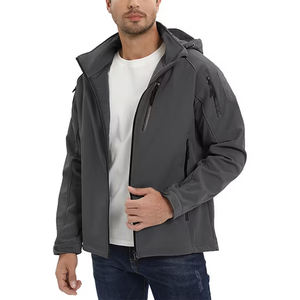 Vêtements de chasse à prix abordable, tenue d'aventure pour froid extrême, séchage rapide, résistants à l'eau, vêtements de randonnée, softshell d'extérieur avec fermeture éclair - Product Image 1