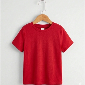 เสื้อยืดเด็กปักลายตามสั่ง เนื้อผ้าระบายอากาศ แห้งเร็ว ทรงปกติ เสื้อยืดเด็กชาย ขายส่ง เสื้อยืดเด็กสกรีนลาย - Product Image 1