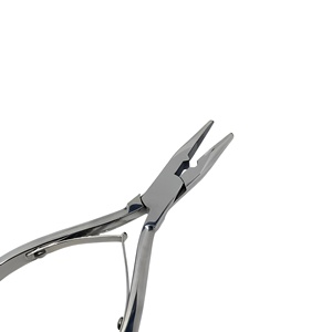 Pinzas para Extensiones de Cabello TEEJAY/Marca Personalizada, Modelo PLIER, Acero Inoxidable, 6 Pulgadas, Herramienta Aplicadora de Microperlas para Instalación - Product Image 4