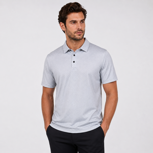 Maillot de golf fabriqué avec un tissu respirant de qualité supérieure pour des performances optimales sur le parcours, élégant, léger et durable. Service OEM. - Product Image 1