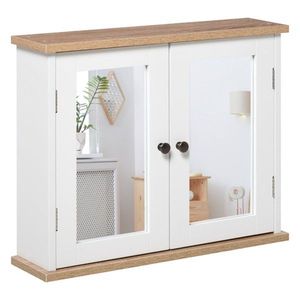 Mobile da Bagno di Lusso con Specchio Intelligente, Arredamento in Legno Massello, Colore Bianco - Product Image 2