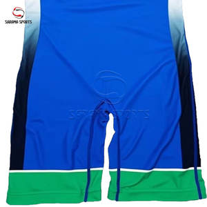 Singlet de Lucha Libre para Adultos, Corte Atlético Profesional, con Logotipo del Equipo Personalizado Sublimado - Product Image 3