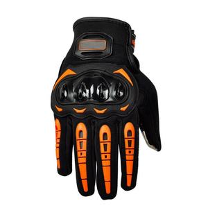 Gants de moto pour moto Gants de vélo en cuir avec écran tactile pour homme et route - Product Image 5