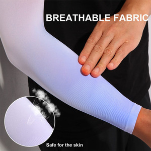 Manchons de compression à séchage rapide pour le sport, extensibles dans les quatre sens, équipement d'entraînement athlétique, vente en gros directe usine - Product Image 5