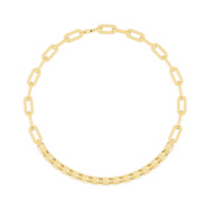 Round Cut Lab Grown Diamond Emerald Setting Tennis Bracelet 1.62 CTW in 18K Yellow Gold - Product Image 3