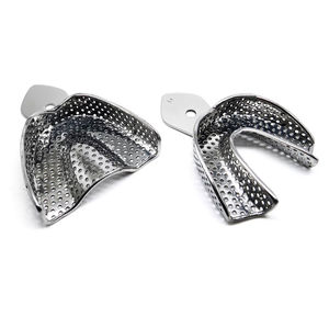 Plateaux d'empreinte dentaire légers pour une manipulation facile, plateaux d'empreinte dentaire pour couronnes et bridges - Product Image 1