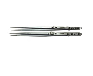 แหนบตัดเพชรทรงบาแกตต์ปลายแหลม SUNTOOLS/STIPL ทำจากสแตนเลส พร้อมตัวล็อคแบบสไลด์ สำหรับทำเครื่องประดับ รุ่น 584H Punjab - Product Image 2
