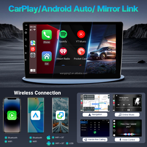 Reproductor de coche 10,1 ''Android estéreo Ram 2GB 32GB Rom Bt <span class=keywords><strong>Fm</strong></span> Procesador de señal Digital Radio coche Multimedia Radio para Honda Accord - Product Image 2