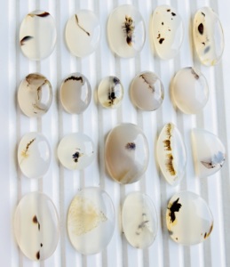 Cabochon d'agate de Montana 100% naturel, de haute qualité, pierre précieuse de guérison, polie à la main, ASHU GEMS AG0378 Troisième - Product Image 1
