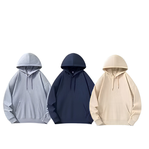 Ropa Urbana Personalizada de Marca Privada, Sudadera con Capucha 100% Algodón, Resistente al Viento, Corte Holgado, Talla 6XL, MOQ Bajo, Venta al Por Mayor - Product Image 4