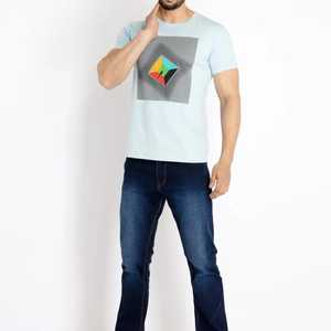 Casual <b>Printed</b> Men T Shirt Custom Demand Design <b>Machine</b> and Hand Made <b>Printed</b> Men T Shirt Loose Style Light weight Men Shirt. - Product Image 5