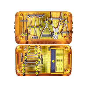 Kit d'instruments orthopédiques pour plaques de fixation des membres inférieurs, manuel, en acier inoxydable, pour chirurgie osseuse, certifié CE, par Grip Surgical - Product Image 5