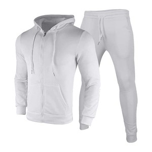 Stylish & Sporty <b>Tracksuits</b> Zip up Hoodie Blank Regular Sweat suit Men's Sports <b>Tracksuit</b> Designer Activewear Sets - Product Image 2