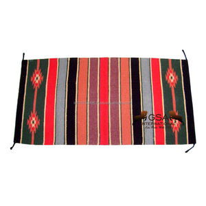 Manta de lana 100% neozelandesa para silla de montar western, para espectáculos ecuestres, equipo para caballos, venta al por mayor - Product Image 1