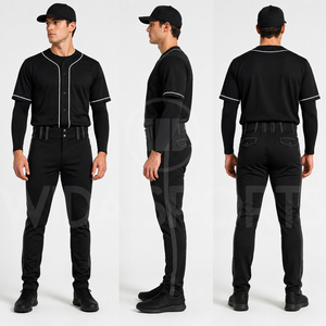 Pantalons de baseball sublimés de haute qualité, vêtements d'équipe de baseball personnalisés, légers, respirants, bas de tenue de baseball - Product Image 5