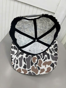 Casquette Snapback 5 Panneaux Personnalisée Camouflage Canard avec Patch, Visière Plate et Cordon, Style Baseball pour Streetwear Extérieur, Vente en Gros OEM Vietnam - Product Image 5