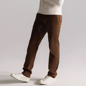 กางเกงชิโน่สำหรับผู้ชายยุคใหม่ สวมใส่ได้ทุกวัน ทรงเข้ารูป ผ้าเนื้อยืด สวมใส่สบาย ทันสมัย เหมาะสำหรับใส่ทำงานหรือลำลอง - Product Image 6