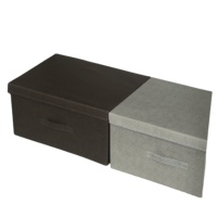 MA15.1 Bacs et boîtes de rangement pliables en tissu écologiques pour vêtements, livres, jouets d'enfants - Personnalisation OEM pour l'organisation domestique et l'utilisation comme sacs