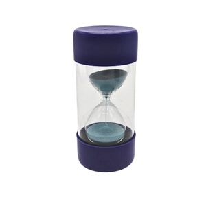 Vente directe usine – Sablier portable 15 ml en verre et bois, style nordique, durable, pour la maison et le bureau – Contrôle des moments critiques - Product Image 3