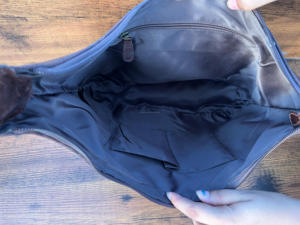 Nouveau populaire point de botte usiné à la main en cuir de vachette Hobo sac pour femmes mode en cuir véritable dissimulé transporter sac à bandoulière - Product Image 5