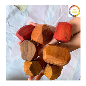 Bloques de Madera Tumi Ishi Directo de Fábrica, Juego Educativo de 10 Piezas con Temática de Animales y Naturaleza para Edades de 0 a 24 Meses, Aprobado por Montessori - Product Image 4